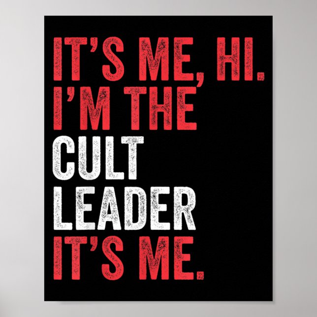Hi Cult Leader Leadership Potential Poster (Front)
