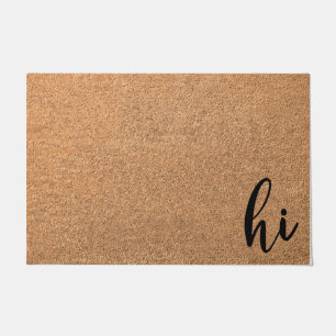 Hi Doormat, Funny Personalised doormat