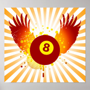 hi-fi billiards poster