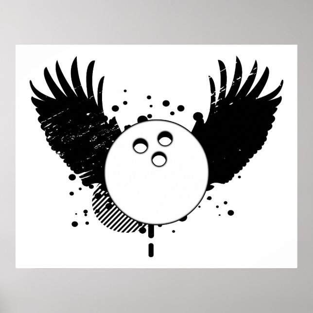 hi-fi bowling poster (Front)