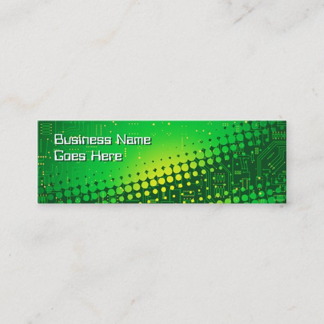 hi-fi cpu mini business card (Front)