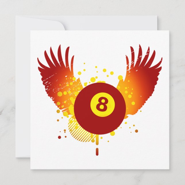 hi-fi eightball invitation (Front)