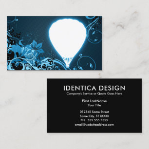 hi-fi hot air balloon business card
