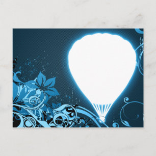 hi-fi hot air balloons postcard