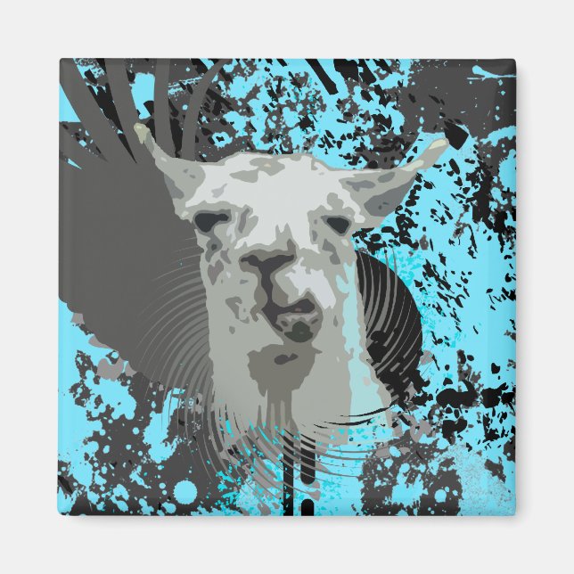 hi-fi llama. magnet (Front)