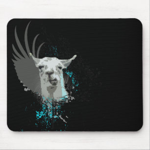 hi-fi llama. mouse pad