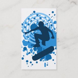 hi-fi skateboard bubbles business card