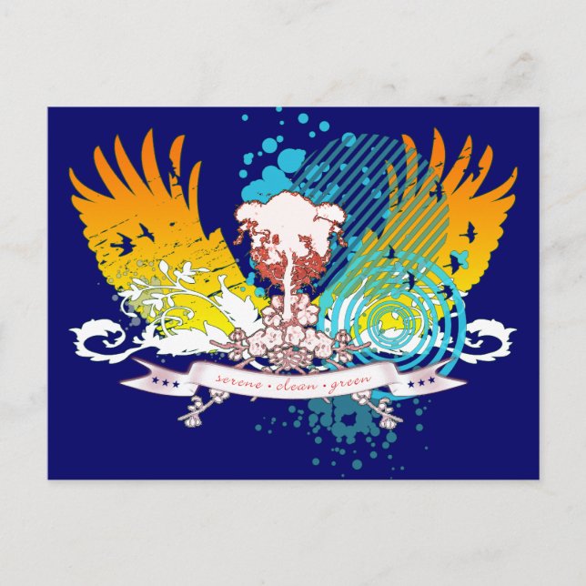 hi-fi tree. postcard (Front)