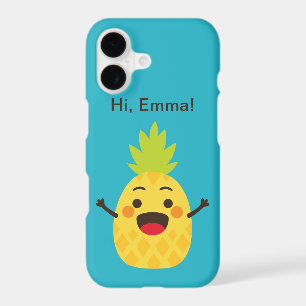 Hi Friends! Pineapple Illustration