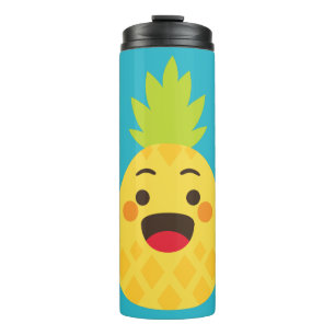 Hi Friends! Pineapple Illustration Thermal Tumbler