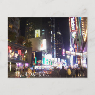 Hi, from NYC Postcard