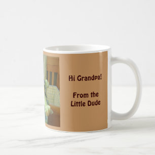 Hi Grandpa! Coffee Cups From the Little Dude!