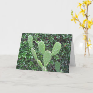 "Hi!" Greetings from a cute Cactus or Mouse? Card