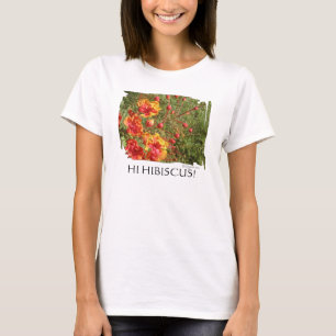 Hi Hibiscus Flower Tank Top