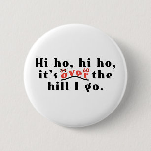 Hi Ho 60 6 Cm Round Badge