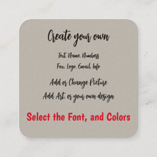 Hi, I was here (Call me Card)  Calling Card