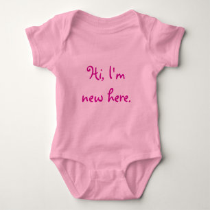 Hi, I'm new here. Baby Bodysuit