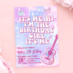 Hi It's Me In My Birthday Era Birthday Invitation