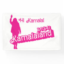 "Hi Kamala" – Banner (tagline B)