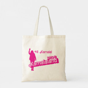 "Hi Kamala" – Budget Tote (tagline B) Bag