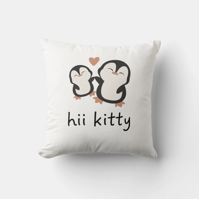 hi kitty pillowcase cushion (Front)