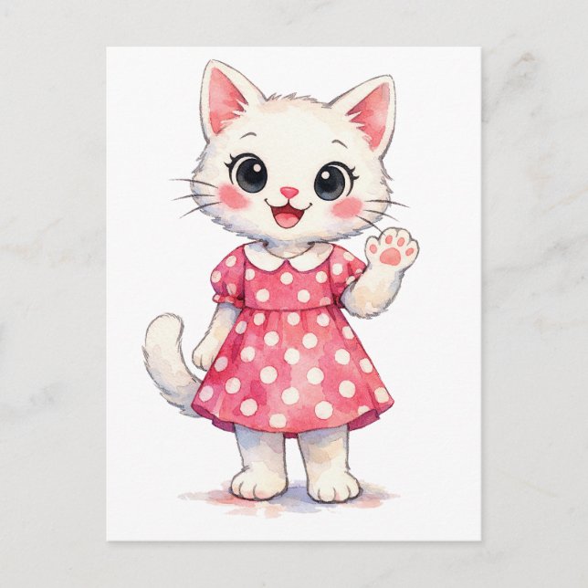 Hi Kitty! Postcard (Front)