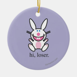 Hi Loser Ceramic Tree Decoration