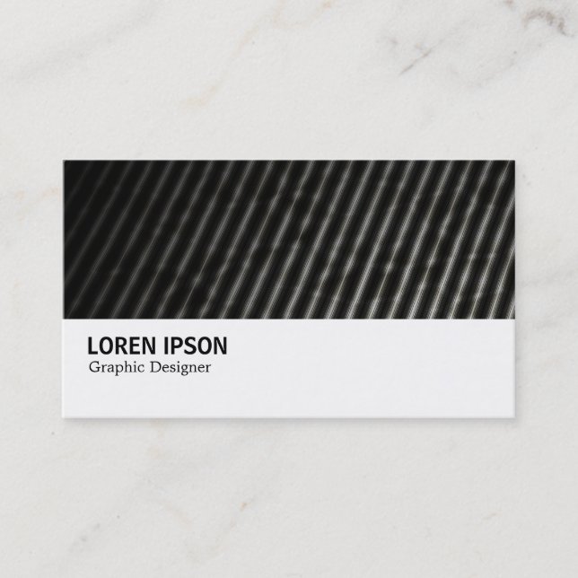 Hi-Phi - 006 - Dark Roof Abstract Business Card (Front)