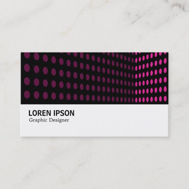 Hi-Phi - 0113 - Tone Corner - Hot Pink Business Card (Front)