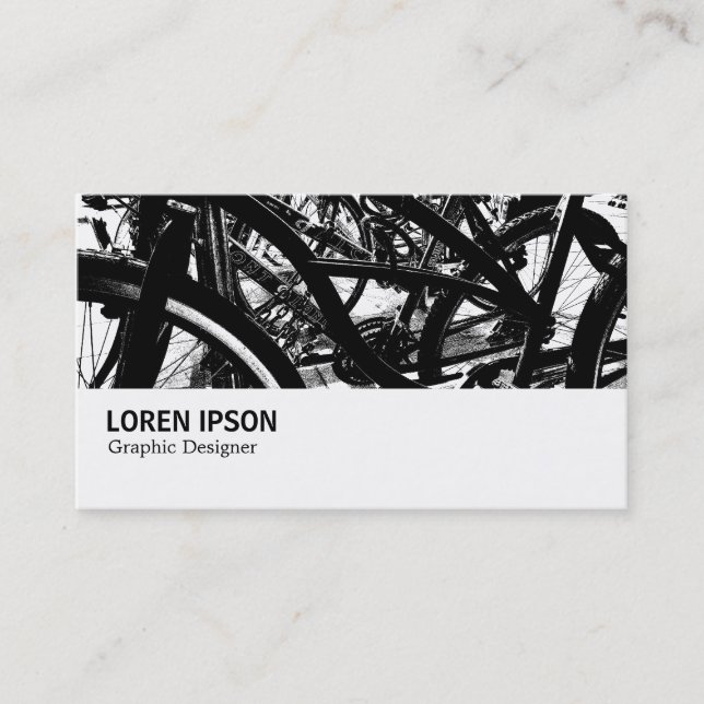 Hi-Phi - 0193 - Bicycle Rack HC Business Card (Front)