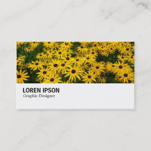 Hi-Phi - 0243 Black-eyed Susans (Rudbeckia Hirta) Business Card