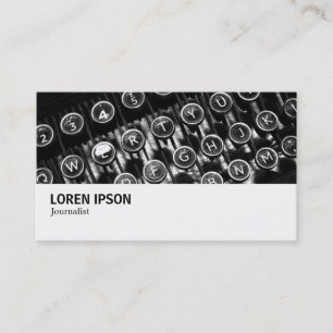 Hi-Phi - 0255 - Old Typewriter Business Card