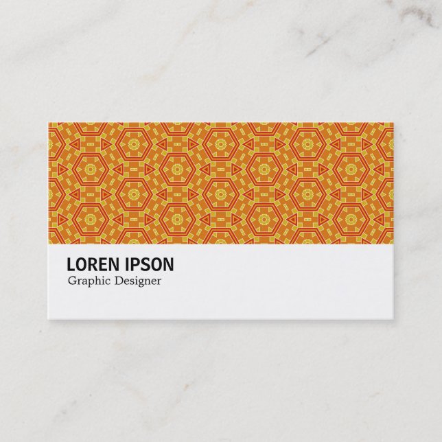 Hi-Phi - 0331 - Geometric Pattern 08 Business Card (Front)