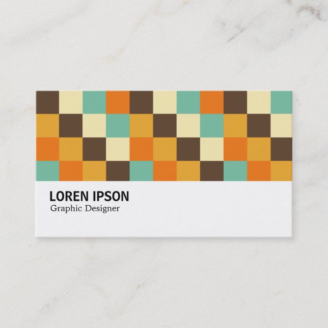 Hi-Phi - 0401 - Colour Squares 05 Business Card (Front)