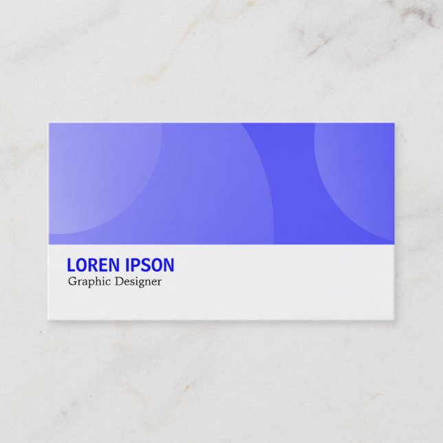 Hi-Phi - 070 - Blue Bubbles Business Card (Front)