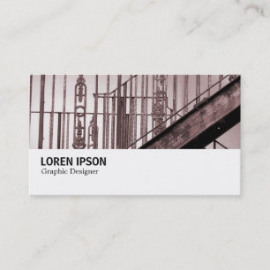 Hi-Phi - 079 - Victorian Fire Escape Business Card