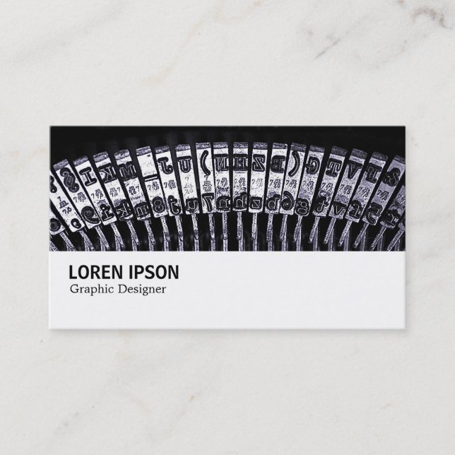 Hi-Phi - 083 - Typewriter Business Card (Front)