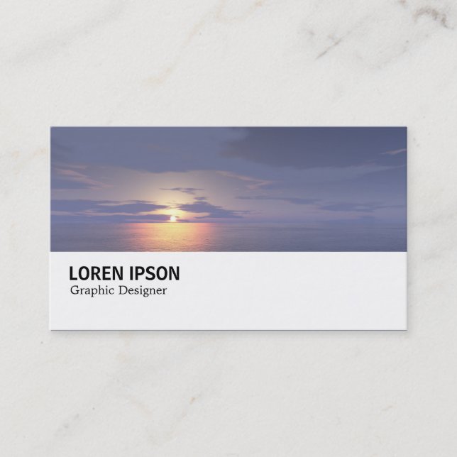 Hi-Phi - Sunrise/Sunset Business Card (Front)