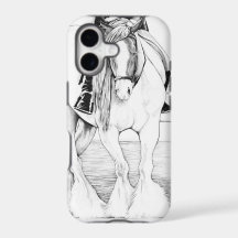 Hi-Point ~ Gypsy Vanner iPhone Case