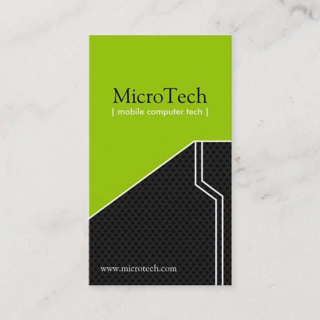 Hi-Tech Business Cards (Front)
