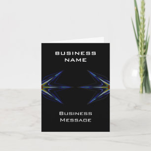 Hi Tech Business Note Card
