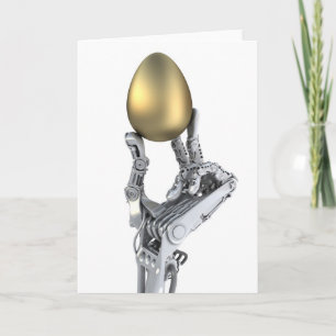 Hi-tech Easter Holiday Card