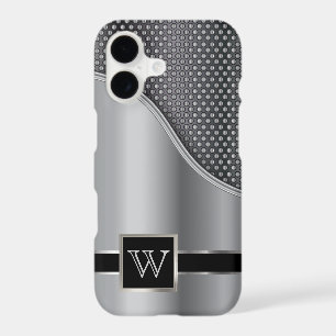 Hi Tech Metal Mesh Monogram Design