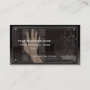 Hi-Tech Technology Business Card