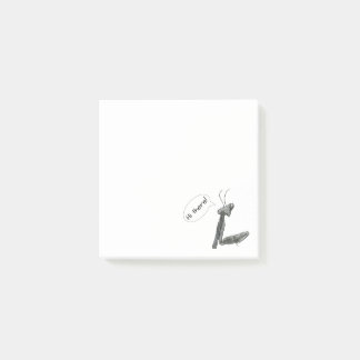 Hi there Praying Mantis Post-it Notes