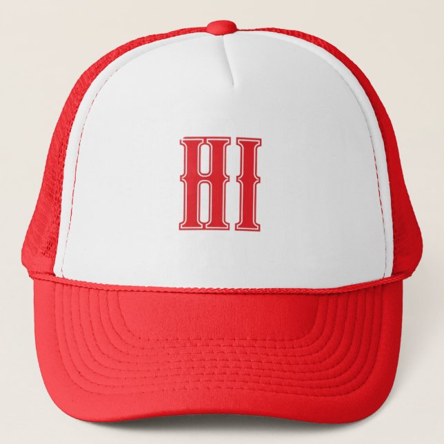 HI TRUCKER HAT (Front)