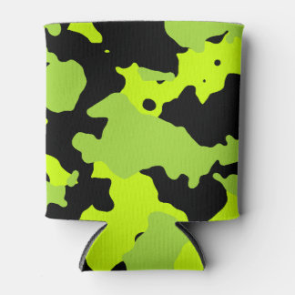 Hi-Visibility Neon Green   Can Cooler
