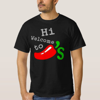 Hi Welcome to Chili’s t-Shirt DMN Black