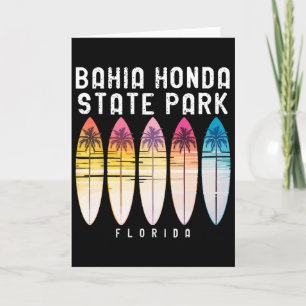 Hia Honda State Park Florida Surfboard Women Men Card