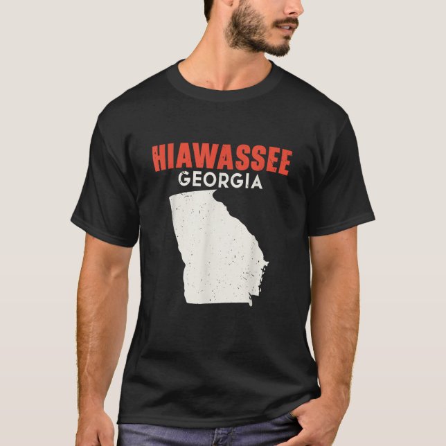 Hiawassee Georgia USA State America Travel Georgia T-Shirt (Front)
